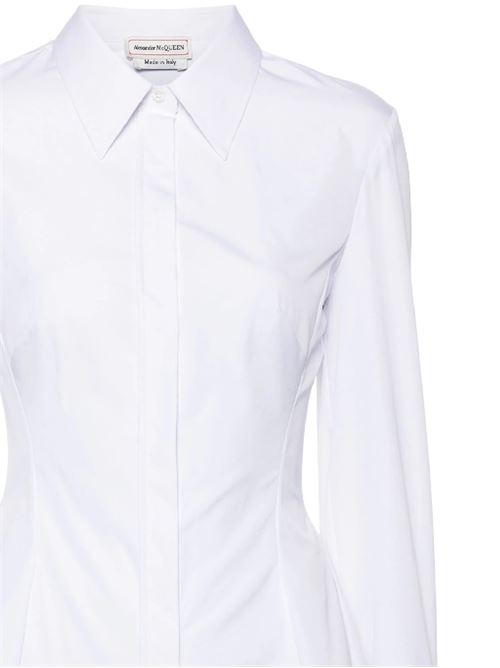 Camicia con pieghe ALEXANDER MCQUEEN | 797282QAAAD9000